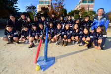 진주동중 여자티볼, 학교클럽대회서 1위