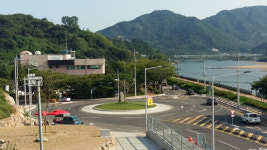 하동읍 정체구간 회전교차로 일석삼조