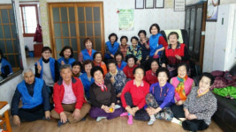 거제시 옥포1동 통장協, 호박죽 나눔 봉사