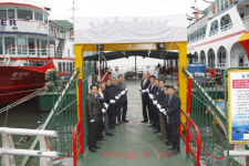 남동발전 삼천포본부, 삼천포 유람선 현판제막식