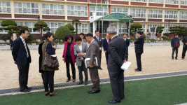 도의회 교육위원회, 폐교 매각학교 등 현장방문