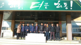 광양 태인동 청년회, 하동 금성면에 김장김치 전달