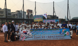 창원 신월중, 국제청소년 야구대회서 열전
