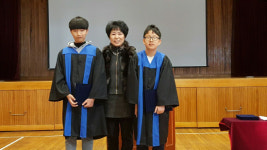 합천 하남양떡메마을, 초계중·고 장학금 전달