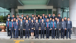 박진우 경남경찰청장, 통영경찰서 방문