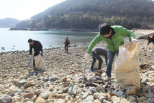 고성군, 미(美) FDA 대비 해안청소