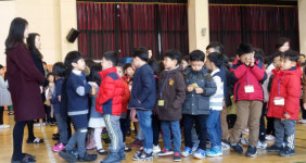 진주초등학교 입학식 열려