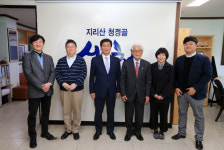 사회복지학 한·일 교수 방문단 산청군 방문