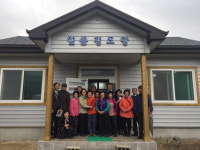 거제 사등면 절골경로당 현판식