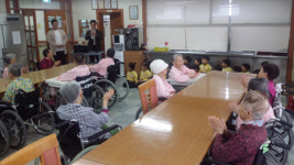 거제 한아름유치원-노인전문 요양원 자매결연