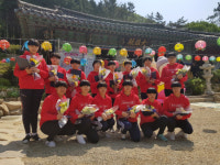 (보도요청)사천 청룡사, 삼천포여중 농구부 장학금 전달