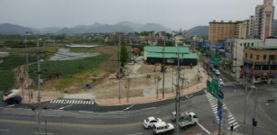 거창군, 김천사거리 우회전차로 개통