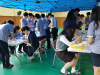 통영시·동원고등학교, 자원봉사 미니박람회