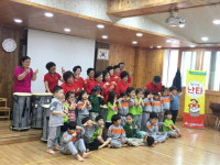 거제시종합사회복지관 은빛난타봉사단 공연
