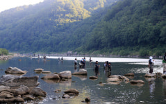 산청 경호강 쏘가리 루어 낚시대회