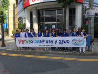 산호동, 폭염대비 안전캠페인 전개