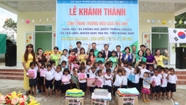 새마을운동 함양군지회, 베트남에 유치원 건립