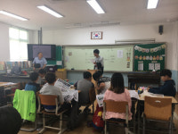 거제초교 신문 활용 교육 실시