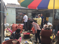 의령읍행정복지센터, 독거노인 집안청소 봉사활동