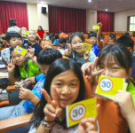 안전 덮개 대신 안전스티커 만들었어요