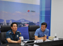 거제경찰서, 통합관제센터 현장 간담회 실시