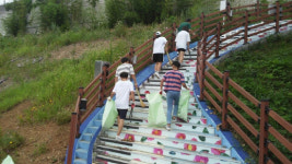 통영 명정동주민센터 서피랑 클린 스쿨 개강