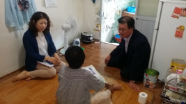 통영시보건소, 건강십리걷기 참여자 사랑의 쌀 기탁