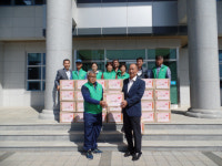 창녕 대지면 새마을협의회, 이웃돕기 물품 기탁