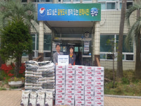 나옥주 금영수산 대표, 추석 성품 기탁