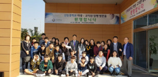 (주)이너트론 대표이사, 모교 신등중 후배 초청