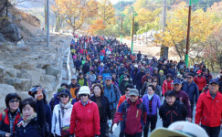 함양 2020엑스포 성공 기원 군민건강 걷기