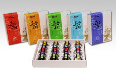 특산품 사용 김해 초콜릿 맛보세요