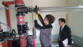 통영소방서, 목욕탕 등 소방안전대책 추진