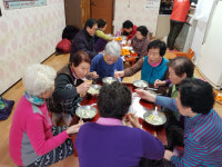 거제 고현동, 새해맞이 경로당 떡국 나눔 봉사