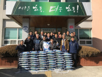 하동 고전면 50대 독지가, 쌀 50포 어려운 세대 후원