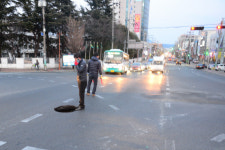진주 진양교 인근서 또 다시 싱크홀 발생