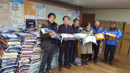 통영시 봉평동, 설맞이 이웃사랑 나눔 실천에 앞장