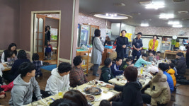 통영 태양숯불갈비 사랑의 점심 제공