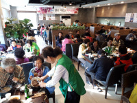 양산시 동면, 홀로 어르신 식사 대접