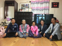하동 금성면 나팔마을 100세 어르신 경로잔치 화제