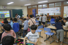 진주 무지개초, 창의융합 체험의 날 성황