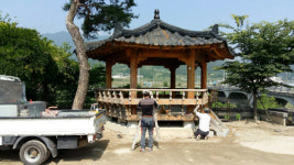 거창군 마리면 관내 마을정자 정비