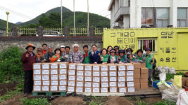 양산 덕계동 새마을協·부녀회 감자 전달
