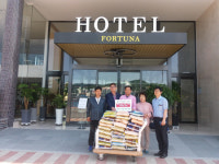 통영 포르투나 호텔 이웃돕기 백미기탁