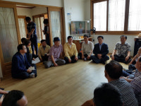 한경호 경남도부지사, 창녕 무더위쉼터 방문