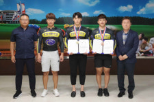 창원경륜공단 사이클팀, 국제대회 금1·동1