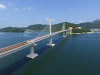 거제도 세번째 교량 산달연륙교 준공