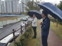 장진규 마산합포구청장, 임항선 그린웨이 점검