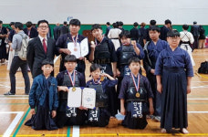 진영검도관, 교육감기검도대회 초등부 우승