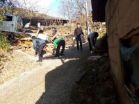 하동군 적량면, 독거노인 가구 땔감 지원